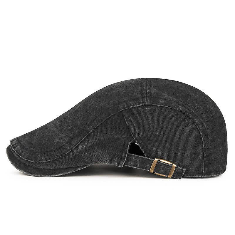 Retro Washed Cotton Beret