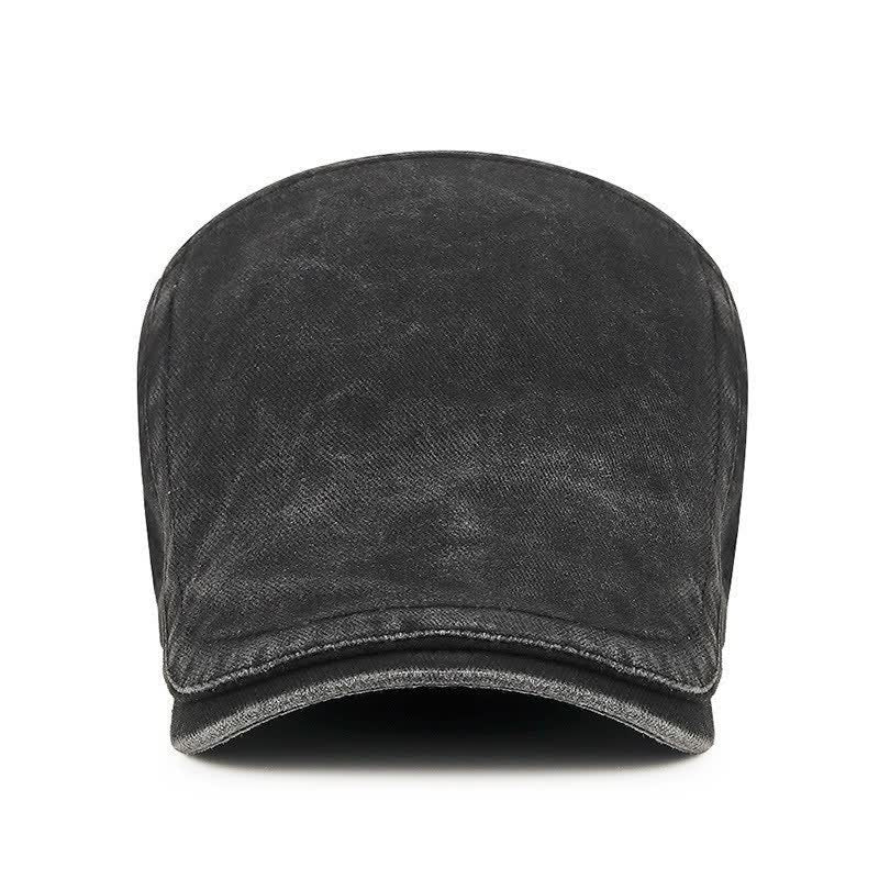 Retro Washed Cotton Beret