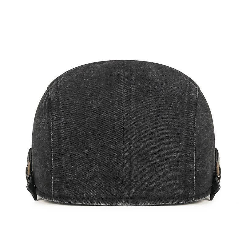 Retro Washed Cotton Beret