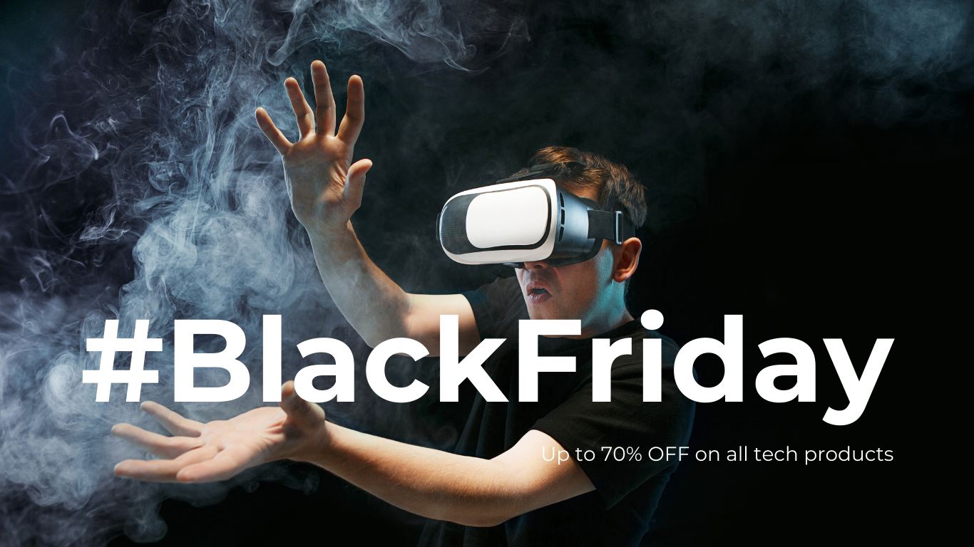 Black Friday Tech Store Shopify Template Landing Page
