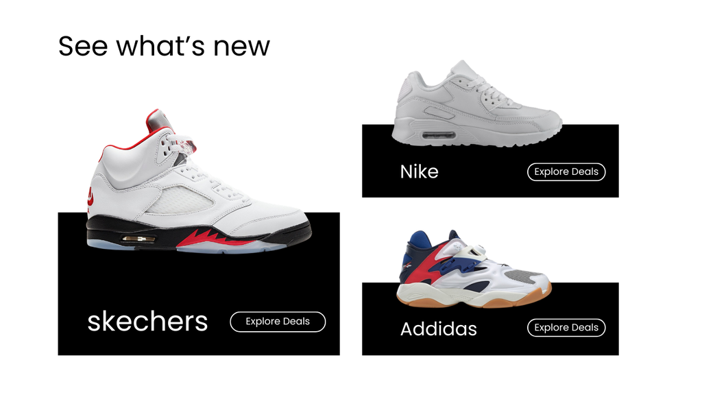 Cyber Monday Sneakers Page Template for Shopify