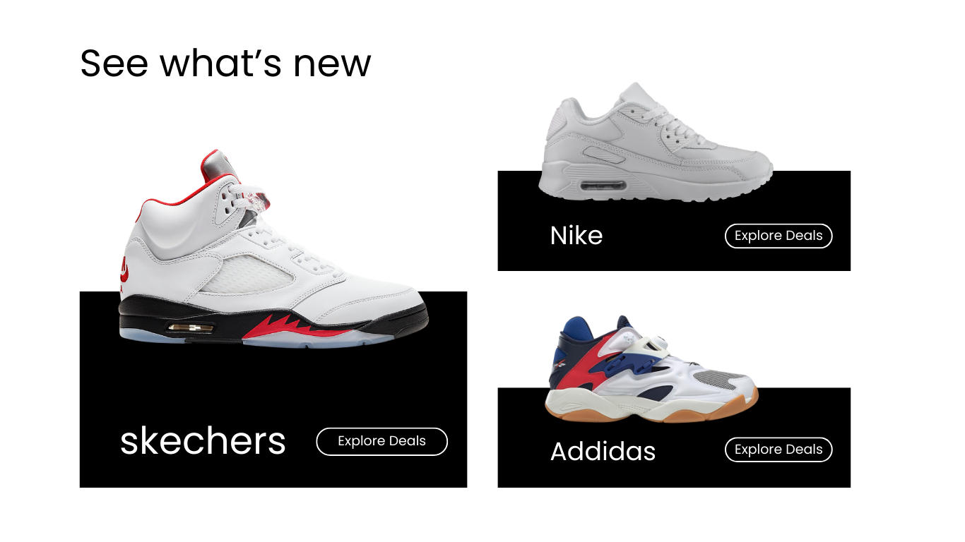 Cyber Monday Sneakers Page Template for Shopify