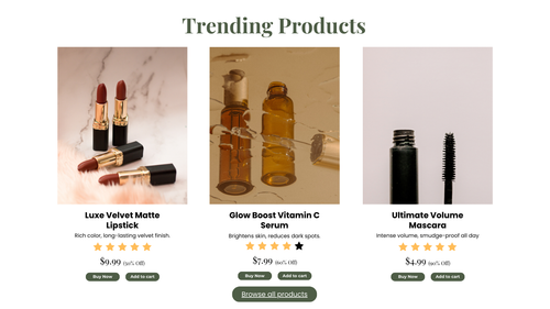 Black Friday Cosmetics Template for Shopify