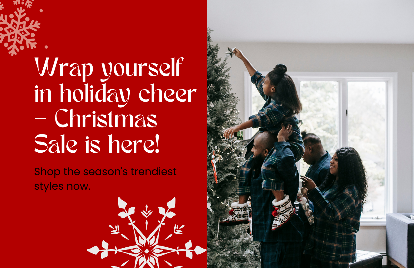 Christmas Theme Product Page for Shopify