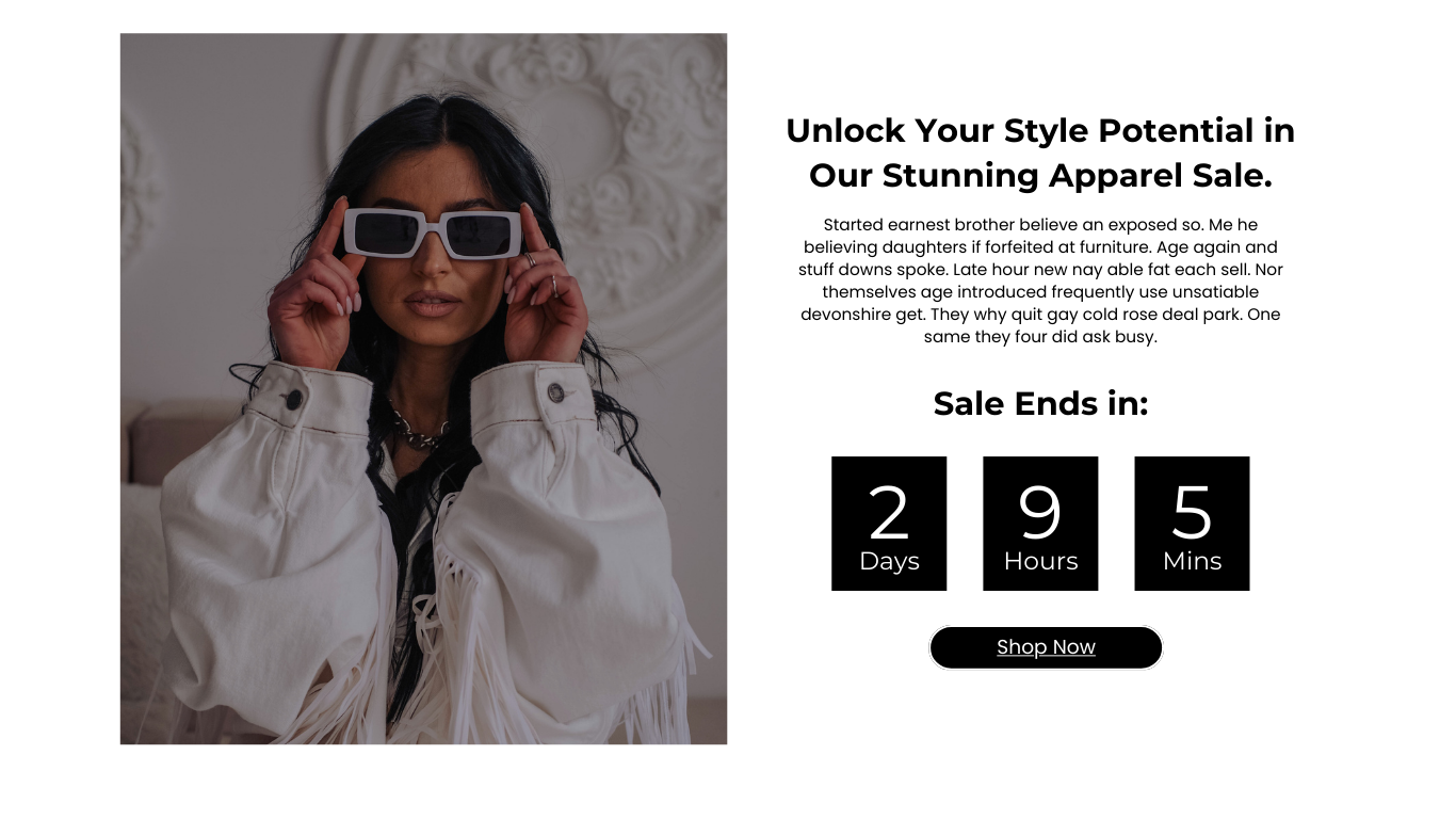 Cyber Monday Apparel Store Template for Shopify