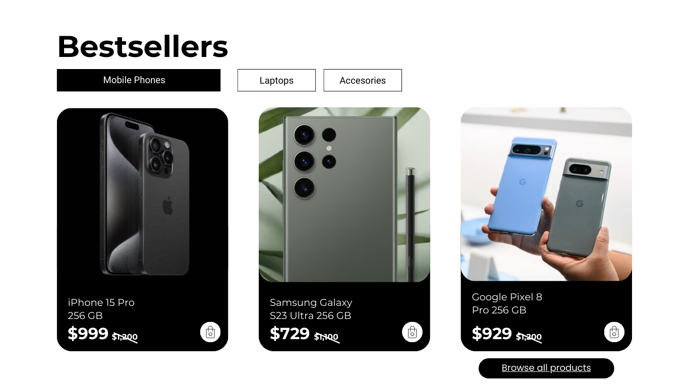 Black Friday Tech Store Shopify Template Landing Page