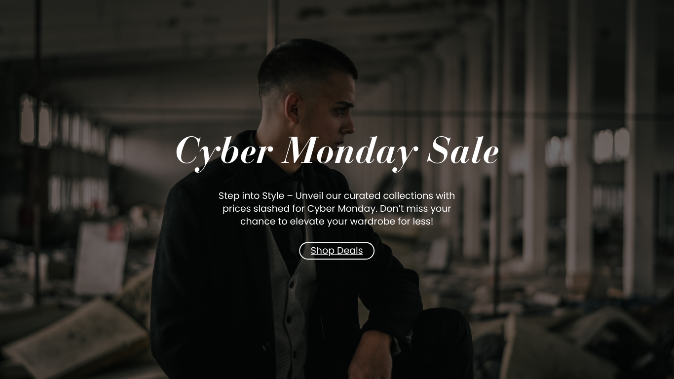 Cyber Monday Clothing Store Template for Shopify