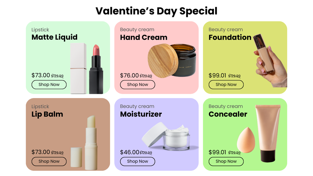 Love & Charm – Valentine's Day Website Template for Ecommerce