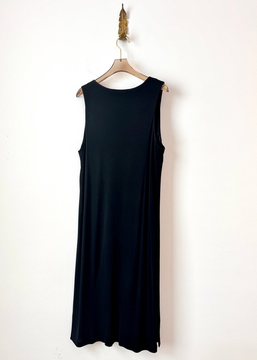 Vintage Black Knit Dress - Margret Oleary