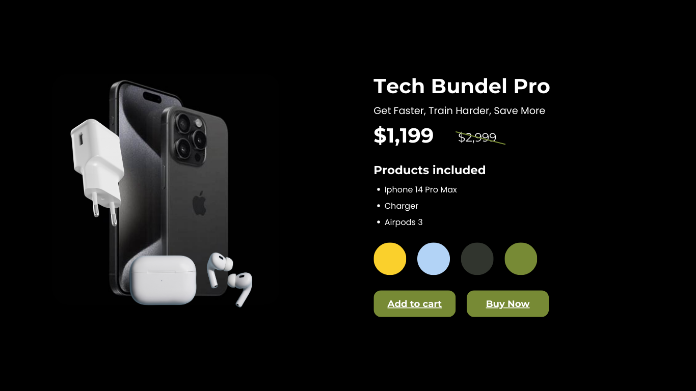 Black Friday Tech Store Shopify Template Landing Page