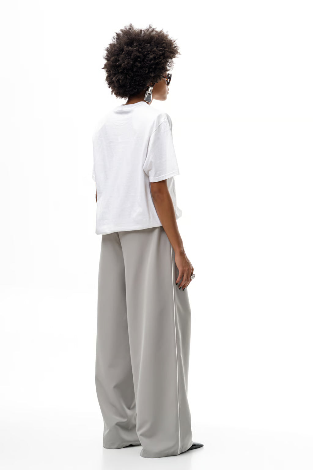 SIA Grey Relaxed Fit Pants
