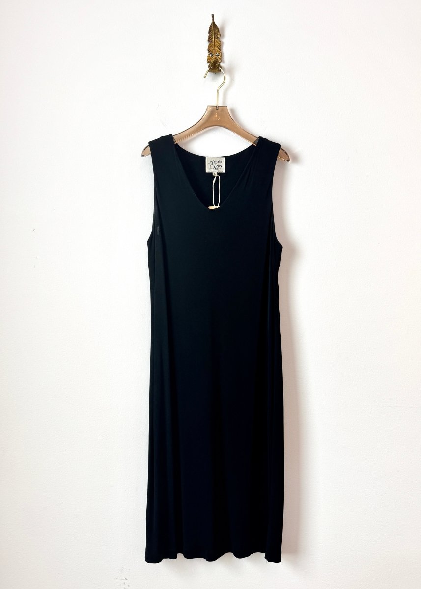 Vintage Black Knit Dress - Margret Oleary