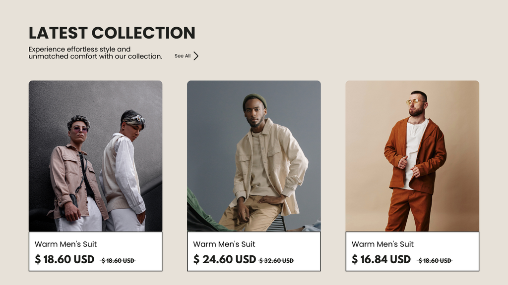 Baks & Rowe – Men's Clothing Brand Shopify Template