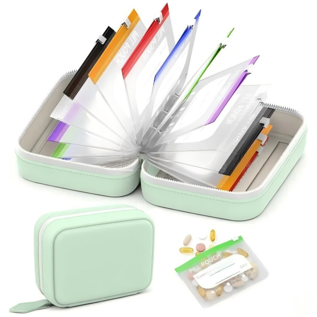 Travel Medicine Organizer Kit