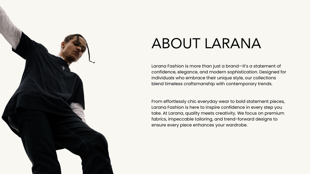 Larana – Fashion Store Landing Page Template