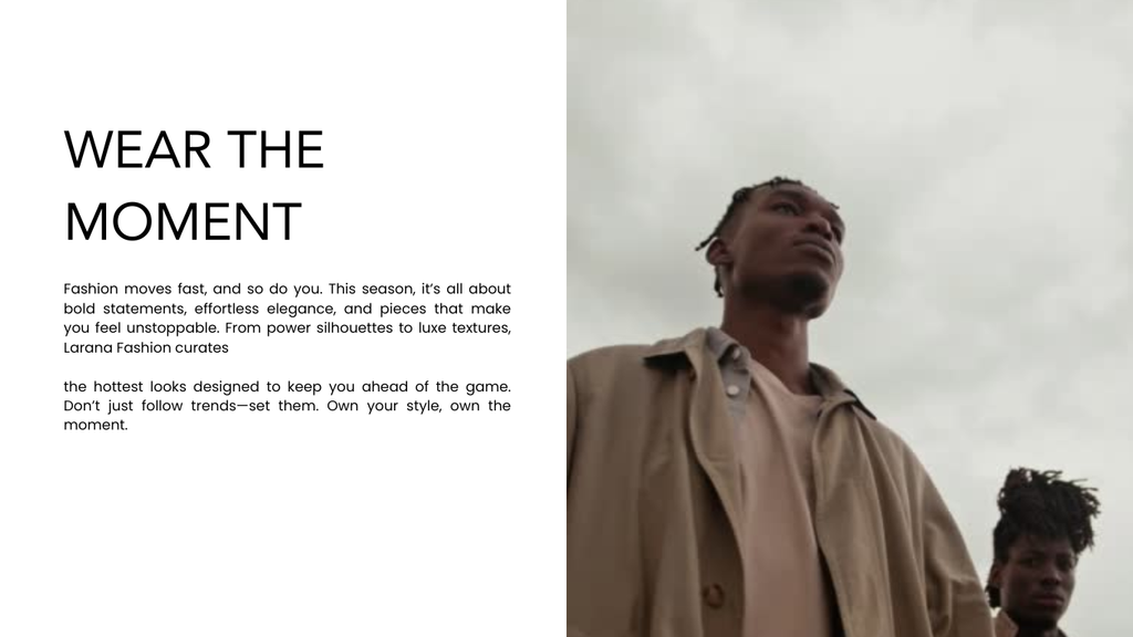 Larana – Fashion Store Landing Page Template