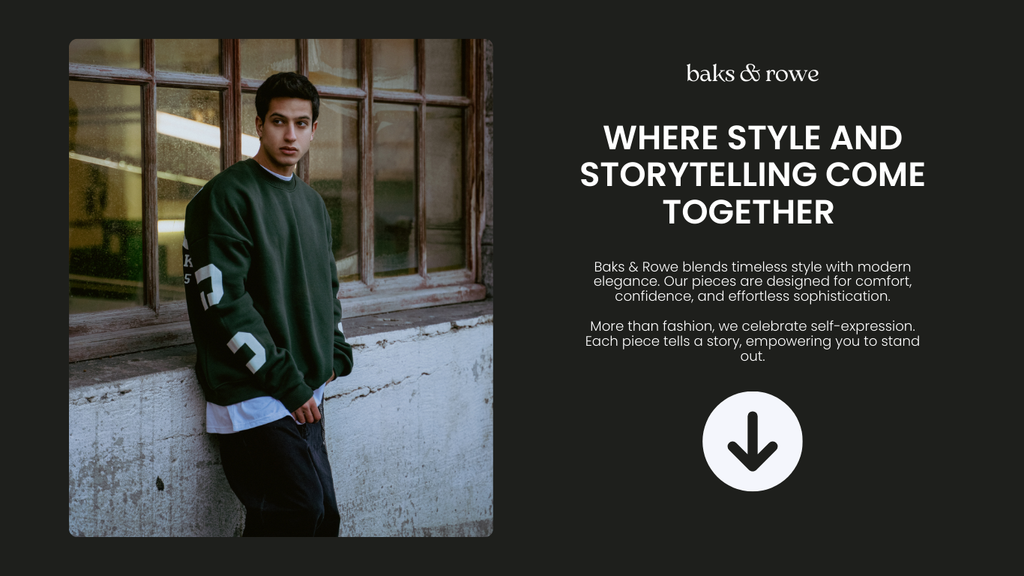 Baks & Rowe – Men's Clothing Brand Shopify Template