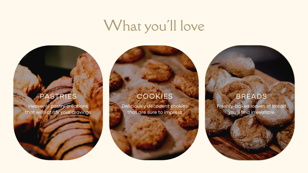 Homemade Bakery Page Template for Shopify