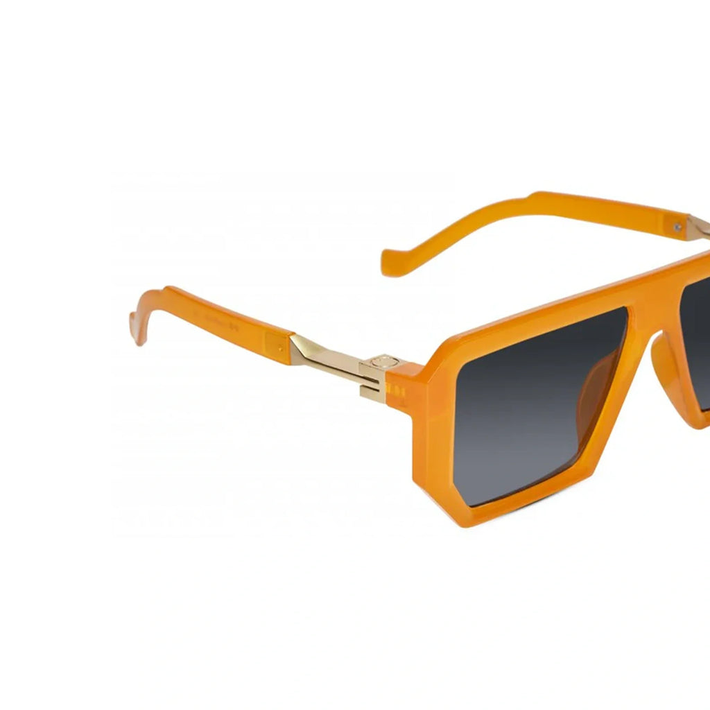 Men's Retro Orange Sunglasses