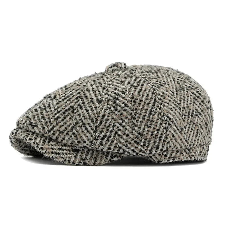 Retro Washed Cotton Beret
