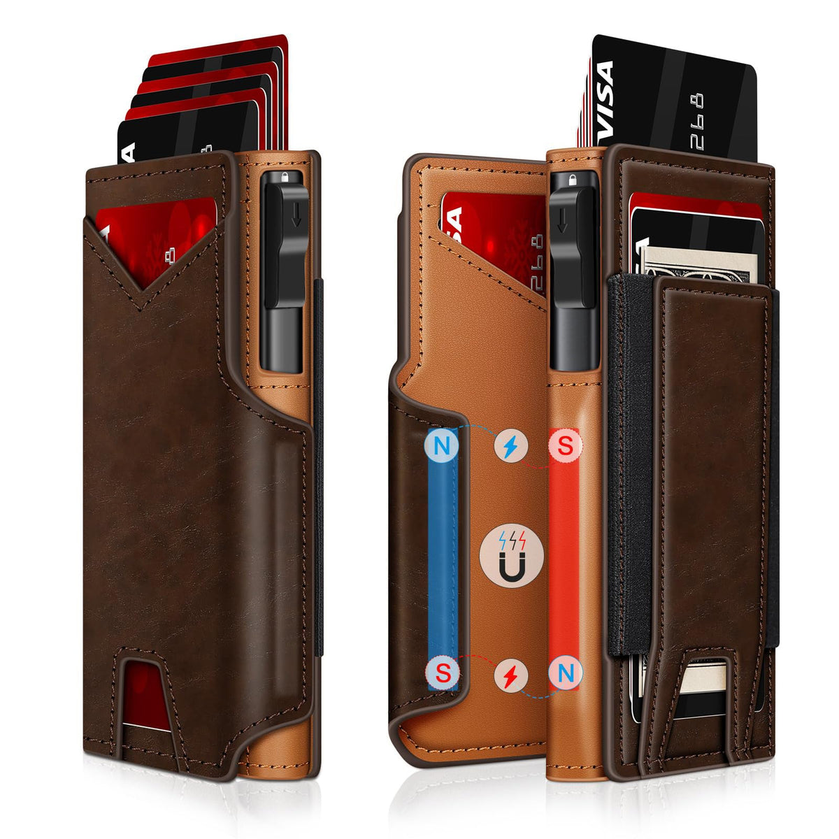Men's RFID Wallet with ID Slot