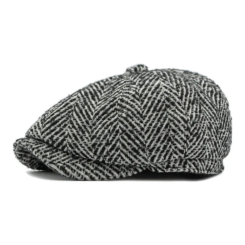 Retro Washed Cotton Beret