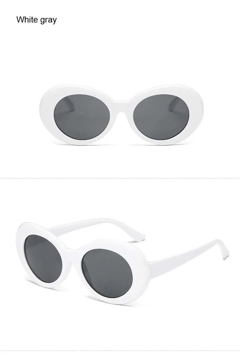 Men's Retro Orange Sunglasses