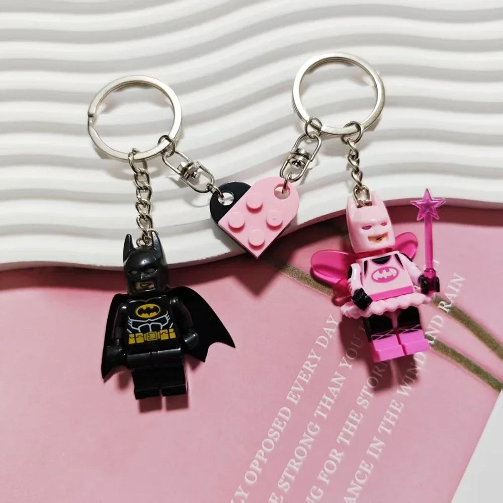 3D Fairy Star Bat Keychain