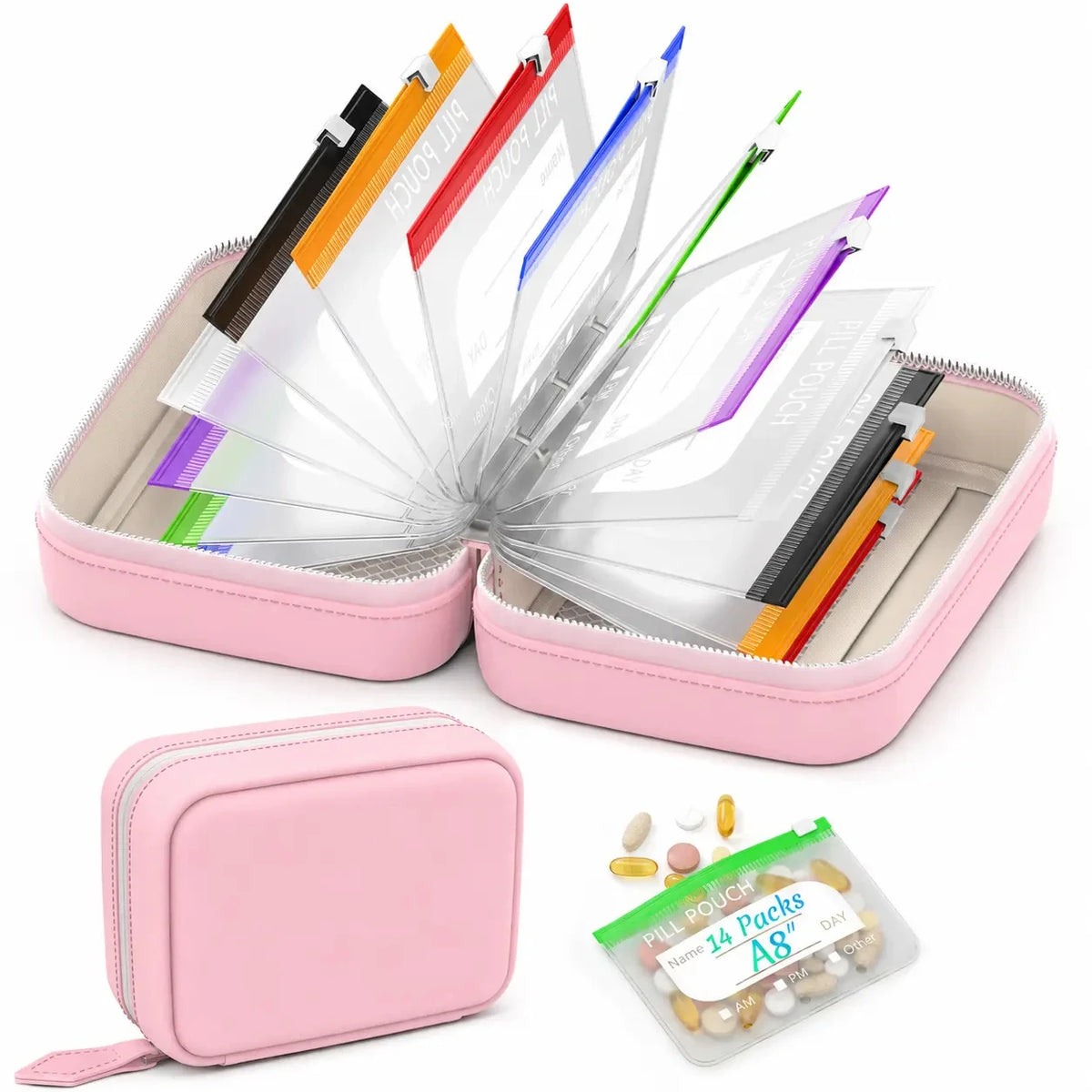 Travel Medicine Organizer Kit