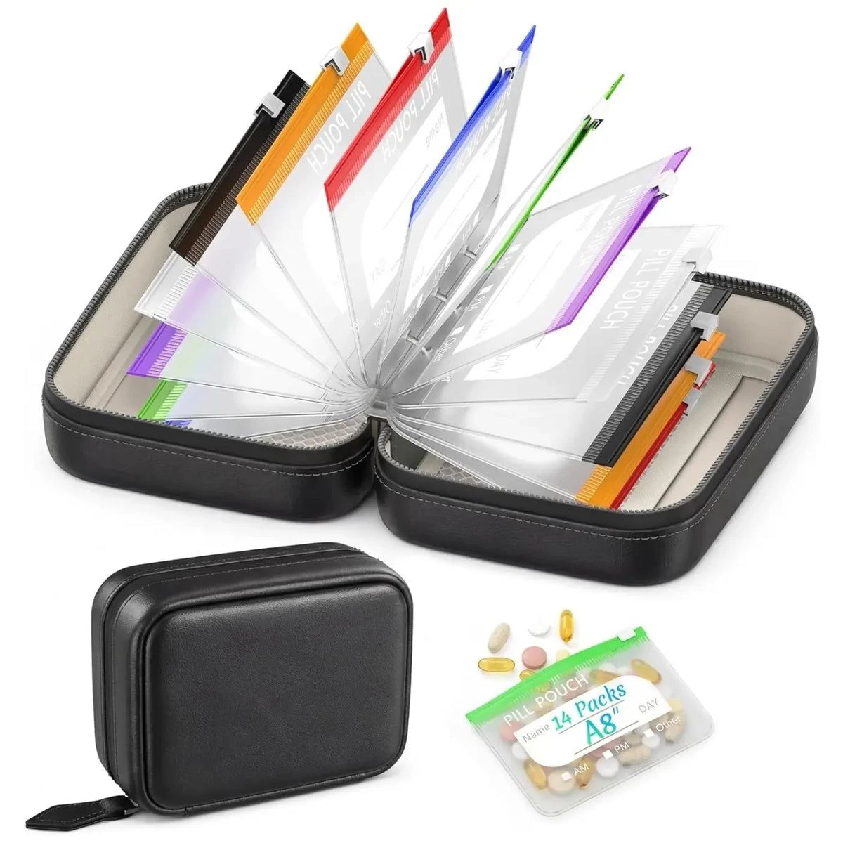Travel Medicine Organizer Kit