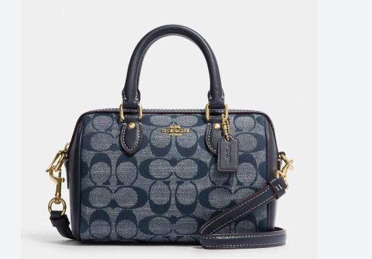 Rowan Mini Denim Crossbody Bag